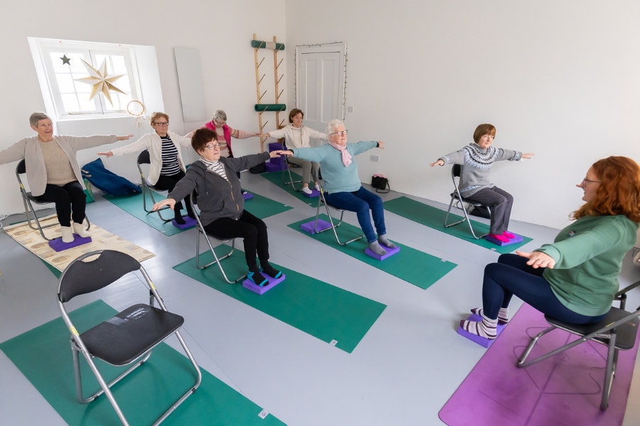 Yoganess-Ireland-Chair-Yoga Yoganess Ireland’s Basic Dahl