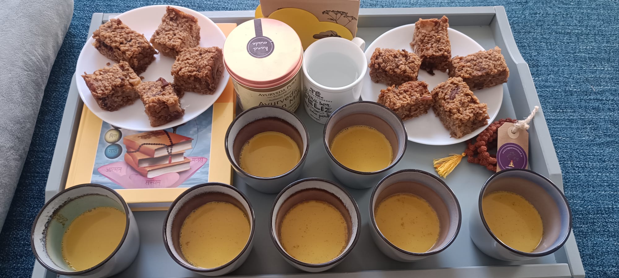 tea tray Yoganess Ireland’s Basic Dahl